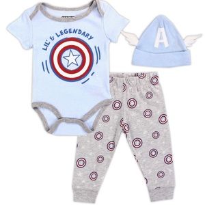 Marvel Captain America baby boy 3 piece set